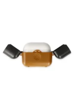 Uray store Apple Airpods 3 (3.nesil) Basmalı Kılıf - Kahverengi-Siyah - Görsel 2