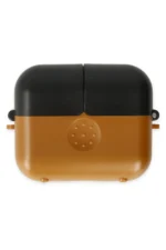 Uray store Apple Airpods 3 (3.nesil) Basmalı Kılıf - Kahverengi-Siyah