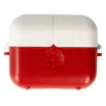 Uray store Apple Airpods 3 (3.nesil) Basmalı Kılıf - Kırmızı-Beyaz