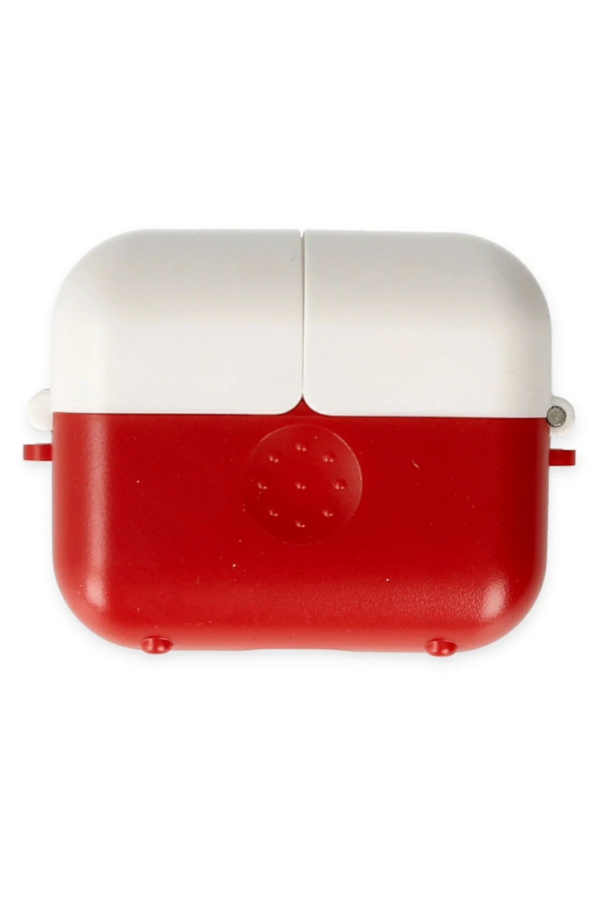 newface-airpods-3-3nesil-basmali-kilif-kirmizi-beyaz-default Uray store Apple Airpods 3 (3.nesil) Basmalı Kılıf - Kırmızı-Beyaz - Görsel 1