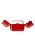 Uray store Apple Airpods 3 (3.nesil) Basmalı Kılıf - Kırmızı - Görsel 2