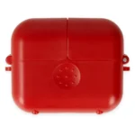Uray store Apple Airpods 3 (3.nesil) Basmalı Kılıf - Kırmızı