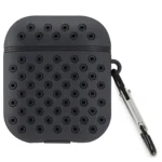 Uray store Apple Airpods 3 (3.nesil) Spor Delikli Kılıf - Siyah-Siyah