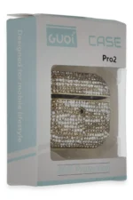 Uray store Apple Airpods Pro 2 (2.nesil) Klor Taşlı Kılıf - Desen 6 - Görsel 4