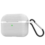 Uray store Apple Airpods Pro 3 (3.nesil) Raven Silikon Kılıf - Beyaz