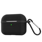 Uray store Apple Airpods Pro 3 (3.nesil) Raven Silikon Kılıf - Siyah
