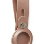 Uray store Airtag Askılı Deri Kılıf - Rose Gold