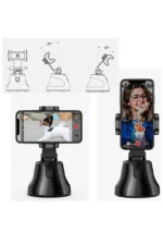 Uray store Apai Genie 360 Derece Takip Etme Özellikli Selfie Gimbal - Siyah - Görsel 2