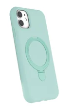 Uray store Apple iPhone 11 Regal Magsafe Standlı Kapak - Su Yeşili - Görsel 2