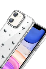 Uray store Apple iPhone 12 Fiyonk Desenli Kapak - Desen 1 - Görsel 2