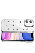 Uray store Apple iPhone 12 Fiyonk Desenli Kapak - Desen 1 - Görsel 3