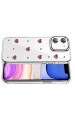 Uray store Apple iPhone 12 Fiyonk Desenli Kapak - Desen 3 - Görsel 3