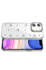 Uray store Apple iPhone 12 Fiyonk Desenli Kapak - Desen 5 - Görsel 3