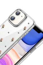 Uray store Apple iPhone 12 Fiyonk Desenli Kapak - Desen 6 - Görsel 2