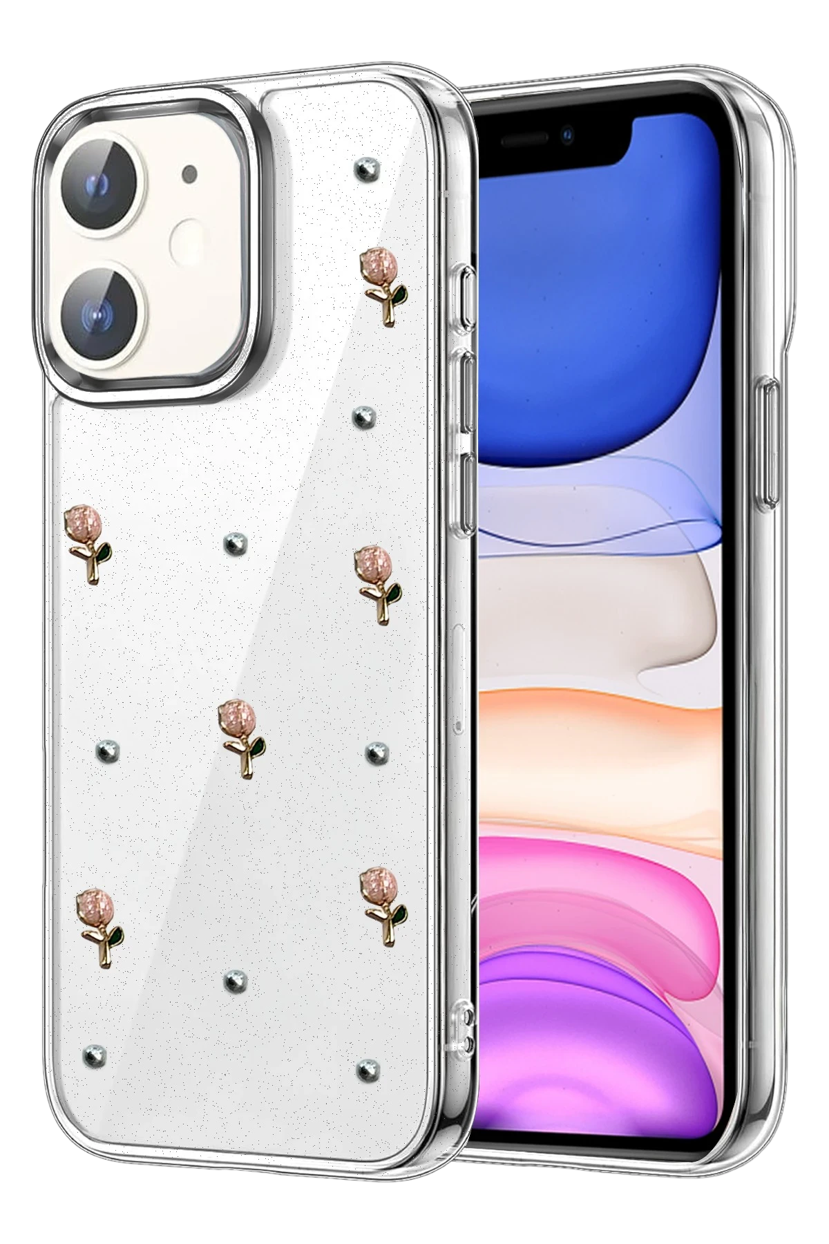newface-apple-iphone-12-fiyonk-desenli-kapak-desen-6-default Uray store Apple iPhone 12 Fiyonk Desenli Kapak - Desen 6 - Görsel 1