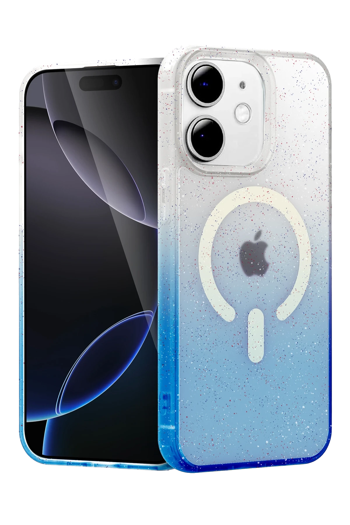 newface-apple-iphone-12-pummel-shiny-magsafe-kapak-mavi-default Uray store Apple iPhone 12 Pummel Shiny Magsafe Kapak - Mavi - Görsel 1
