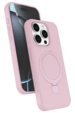 Uray store Apple iPhone 14 Pro Max Regal Magsafe Standlı Kapak - Açık Pembe