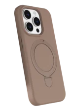 Uray store Apple iPhone 14 Pro Max Regal Magsafe Standlı Kapak - Çöl Titanyum - Görsel 2