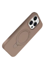 Uray store Apple iPhone 14 Pro Max Regal Magsafe Standlı Kapak - Çöl Titanyum - Görsel 3