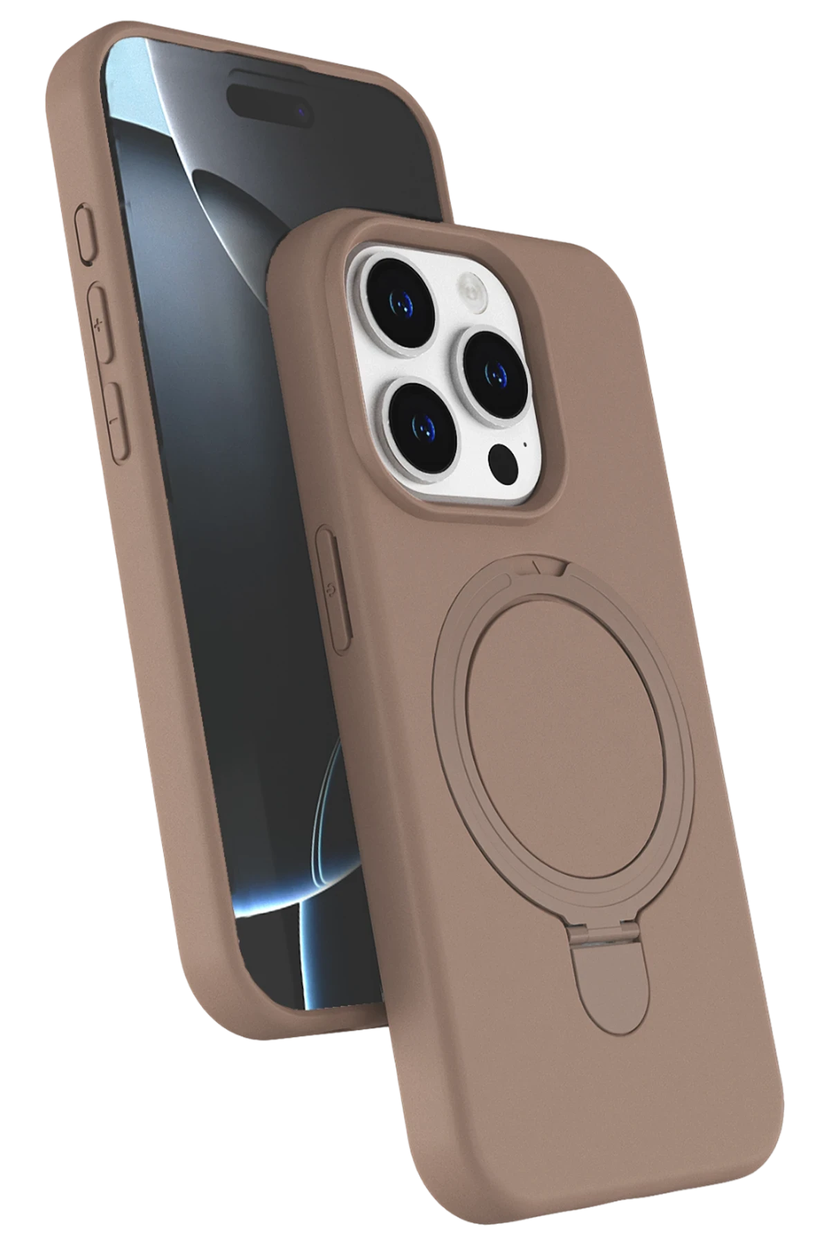 newface-apple-iphone-14-pro-max-regal-magsafe-standli-kapak-col-titanyum-default Uray store Apple iPhone 14 Pro Max Regal Magsafe Standlı Kapak - Çöl Titanyum - Görsel 1