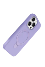 Uray store Apple iPhone 14 Pro Max Regal Magsafe Standlı Kapak - Lila - Görsel 3