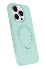 Uray store Apple iPhone 14 Pro Max Regal Magsafe Standlı Kapak - Su Yeşili - Görsel 2