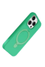 Uray store Apple iPhone 14 Pro Max Regal Magsafe Standlı Kapak - Yeşil - Görsel 3