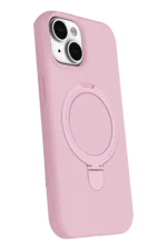 Uray store Apple iPhone 14 Regal Magsafe Standlı Kapak - Açık Pembe - Görsel 2