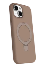 Uray store Apple iPhone 14 Regal Magsafe Standlı Kapak - Çöl Titanyum - Görsel 2
