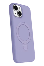 Uray store Apple iPhone 14 Regal Magsafe Standlı Kapak - Lila - Görsel 2