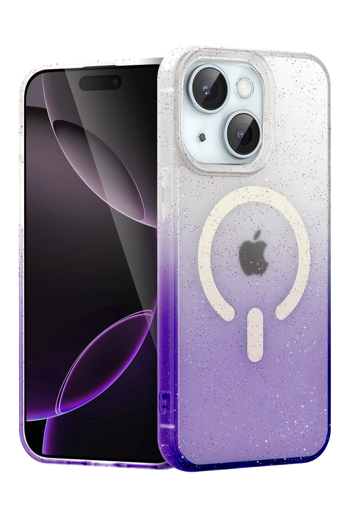 newface-apple-iphone-15-plus-pummel-shiny-magsafe-kapak-mor-default Uray store Apple iPhone 15 Plus Pummel Shiny Magsafe Kapak - Mor - Görsel 1