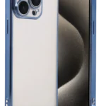 Uray store Apple iPhone 15 Pro Max Razer Lensli Silikon - Açık Mavi
