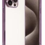 Uray store Apple iPhone 15 Pro Max Razer Lensli Silikon - Mor