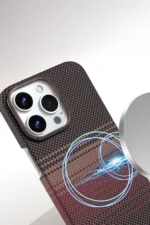 Uray store Apple iPhone 15 Pro Max Vega Magsafe Kapak - Çöl Titanyum - Görsel 2