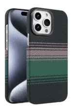 Uray store Apple iPhone 15 Pro Max Vega Magsafe Kapak - Yeşil