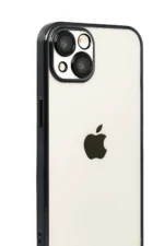 Uray store Apple iPhone 15 Razer Lensli Silikon - Siyah - Görsel 2