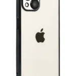 Uray store Apple iPhone 15 Razer Lensli Silikon - Siyah