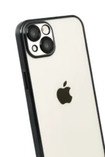 Uray store Apple iPhone 15 Razer Lensli Silikon - Siyah - Görsel 3