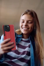 Uray store Apple iPhone 15 Trend S Plus Kapaklı Kılıf - Lacivert - Görsel 3