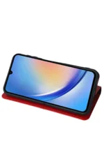 Uray store Apple iPhone 15 Trend S Plus Kapaklı Kılıf - Lacivert - Görsel 5