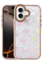 Uray store Apple iPhone 16 Lumi Desenli Kapak - Çöl Titanyum
