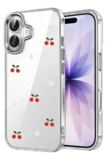 Uray store Apple iPhone 16 Plus Fiyonk Desenli Kapak - Desen 9