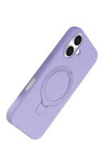 Uray store Apple iPhone 16 Plus Regal Magsafe Standlı Kapak - Lila - Görsel 4