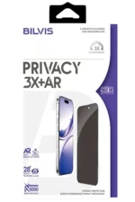 Uray store Apple iPhone 16 Pro Max Bilvis 3X AR Hayalet Cam Ekran Koruyucu - Siyah