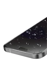 Uray store Apple iPhone 16 Pro Max Bilvis 5in1 5D Magic Hayalet Cam Ekran Koruyucu - Siyah - Görsel 7