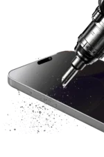 Uray store Apple iPhone 16 Pro Max Bilvis 5in1 5D Magic Hayalet Cam Ekran Koruyucu - Siyah - Görsel 5