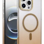Uray store Apple iPhone 16 Pro Max Glossy Magsafe Kapak - Çöl Titanyum