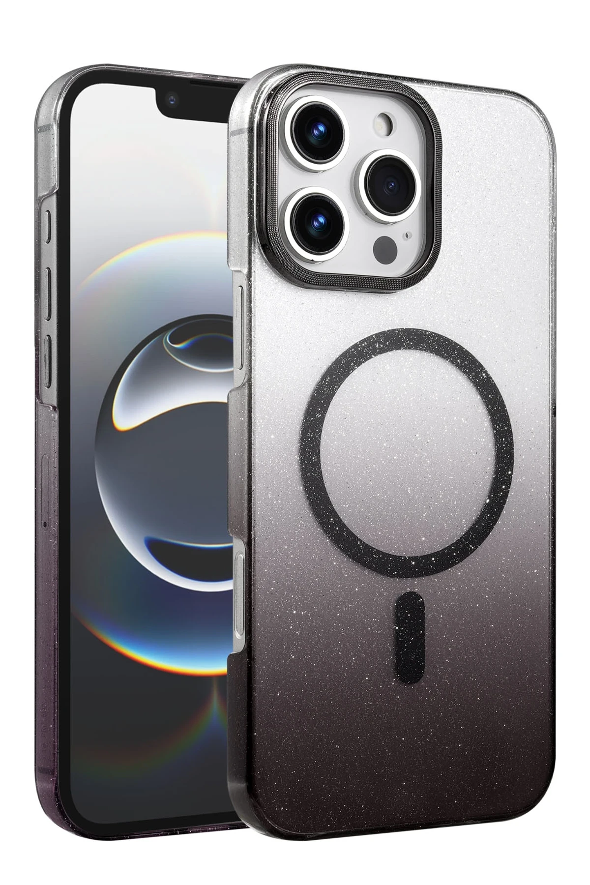 newface-apple-iphone-16-pro-max-glossy-magsafe-kapak-siyah-default Uray store Apple iPhone 16 Pro Max Glossy Magsafe Kapak - Siyah - Görsel 1