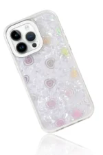 Uray store Apple iPhone 16 Pro Max Lumi Desenli Kapak - Beyaz - Görsel 4