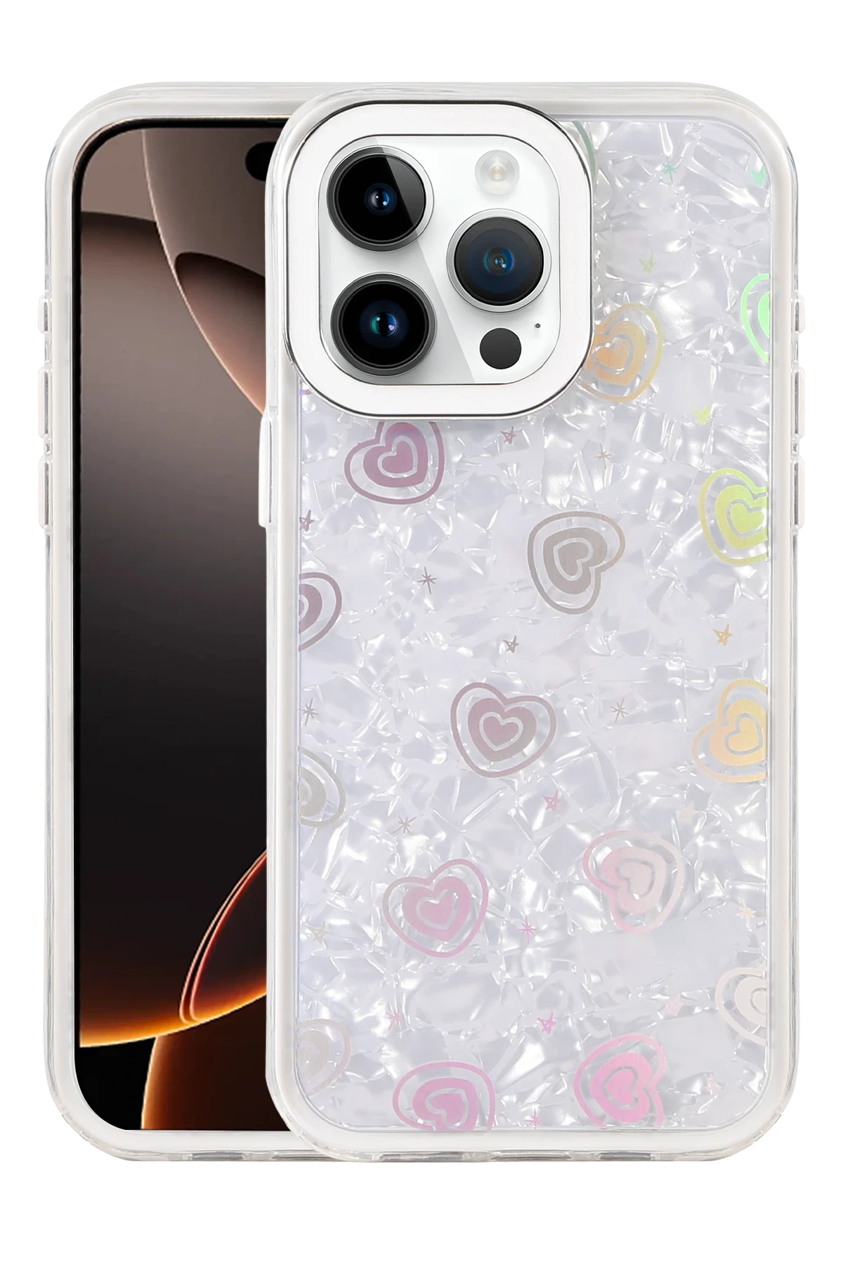 newface-apple-iphone-16-pro-max-lumi-desenli-kapak-beyaz-default Uray store Apple iPhone 16 Pro Max Lumi Desenli Kapak - Beyaz - Görsel 1